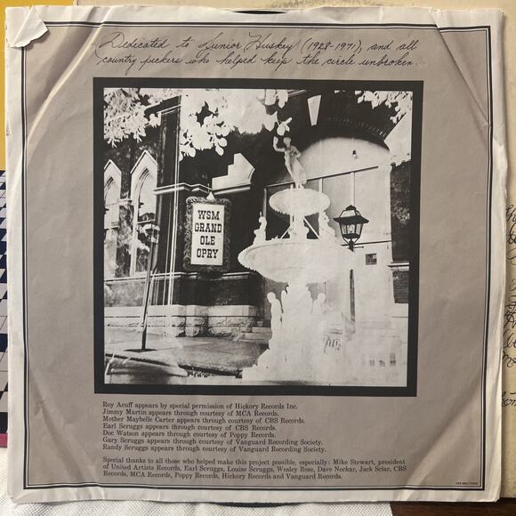 Nitty Gritty Dirt Band WILL THE CIRCLE BE UNBROKEN 3XLP 1977 ULTRASONIC CLEAN EX - Picture 13 of 16